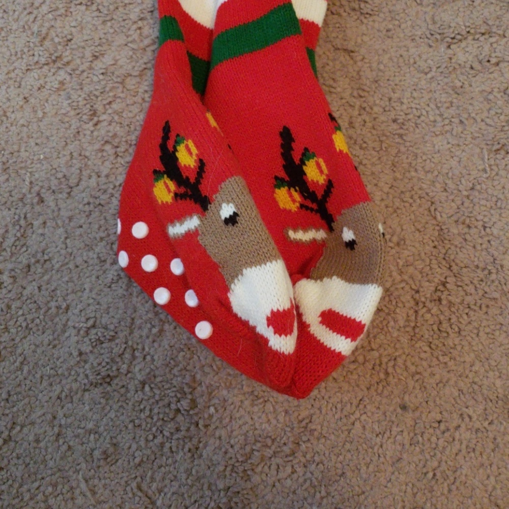 Reindeer socks - Picture 2 of 3
